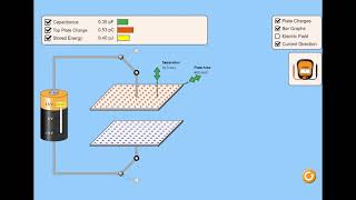 Science Game for Grades 6-8 | Electric and Magnetic Forces | Capacitor Lab: Basics - Capacitance