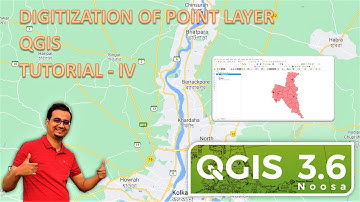 Digitization of Point Layer Using QGIS #trending #viral #educational #gis