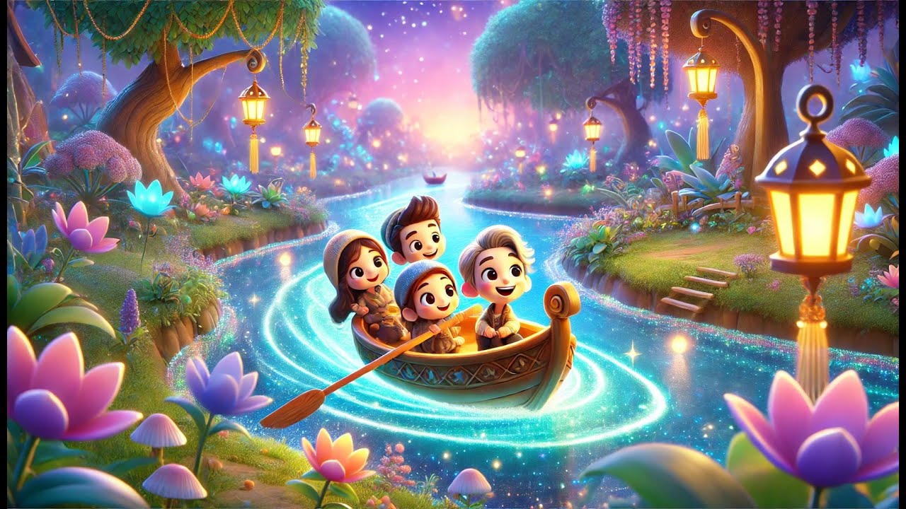 Remar, Remar, Remar Tu Barco en el Río Encantado! 🚣‍♂️ | Rima Mágica ...