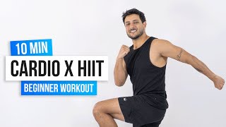 10 MIN BEGINNER HIIT WORKOUT – No Equipment, At Home
