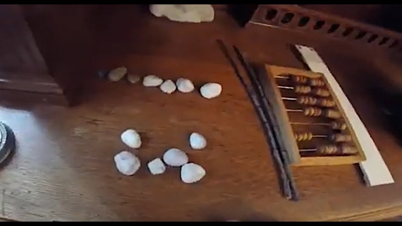 erster Taschenrechner der Welt, Rechenmaschinen, Rechenschieber, Abakus, Funktionsweise