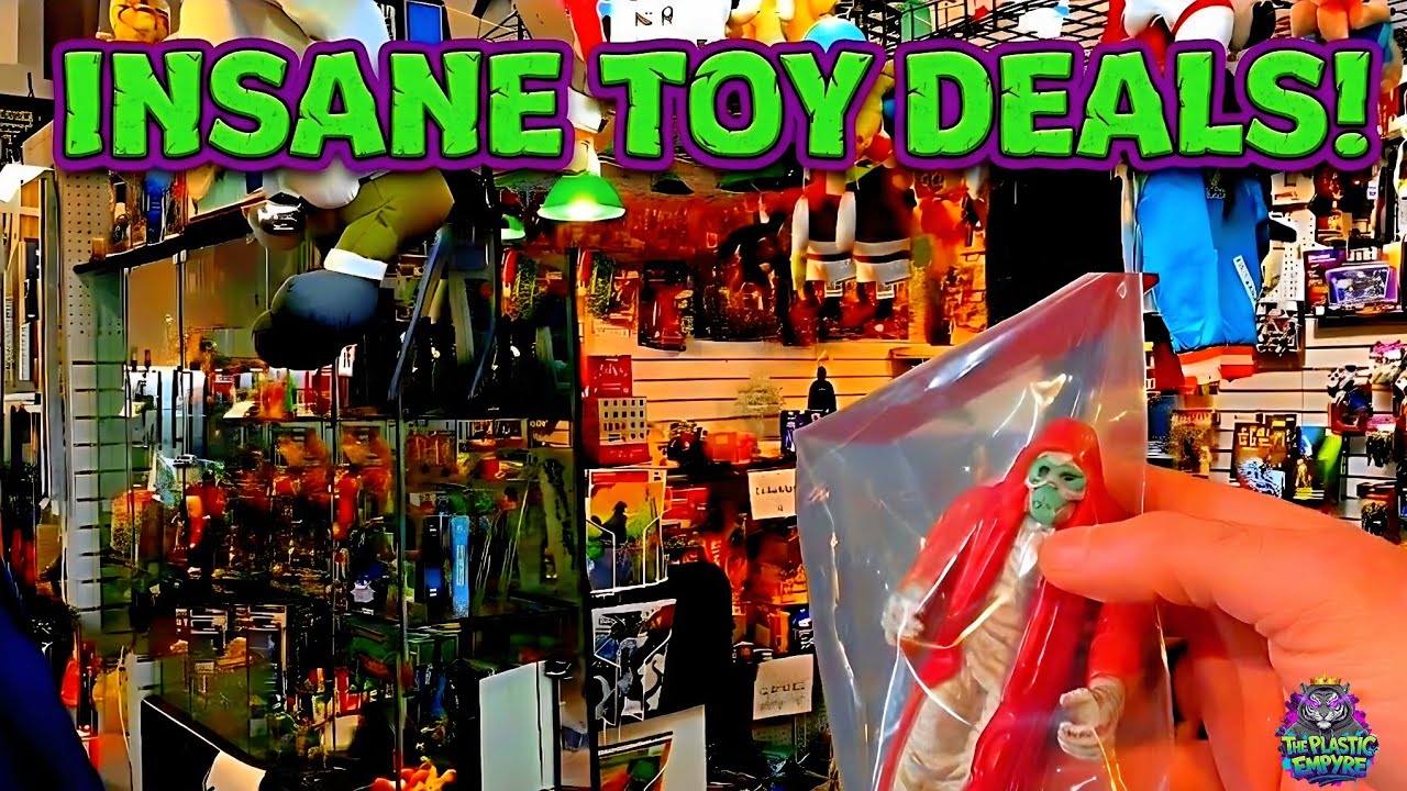 Когда игрушки захватывают мир! Огромная охота за игрушками в антикварном торговом центре (Ella Gr...