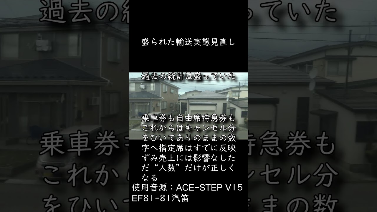 盛られた輸送実態見直し【ミニモリコラ】