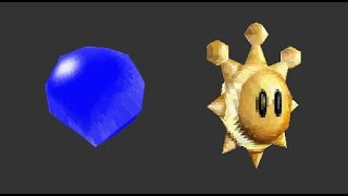 Mario Kart DS 3D Balloon and Shine Models Test