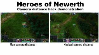 HoN camera distance hack