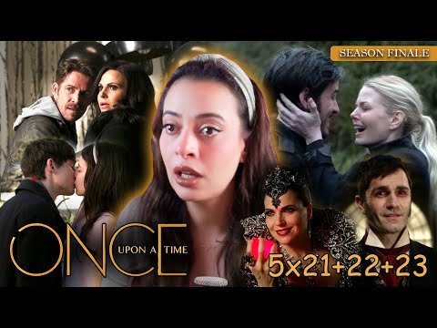 Once Upon A Time Season 5 | EP 21- 23 **FIRST TIME Reaction**