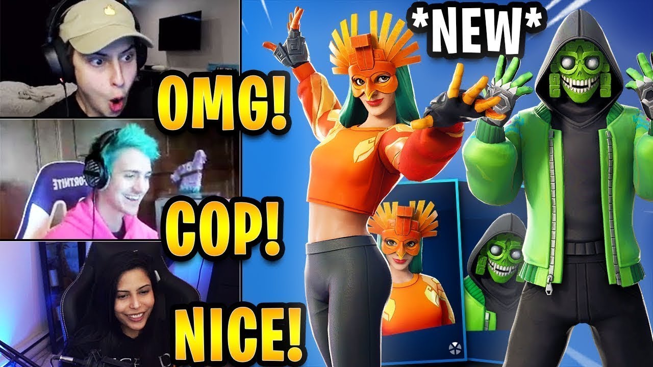 STREAMERS REACT TO *NEW* SUNBIRD & MEZMER SKINS!