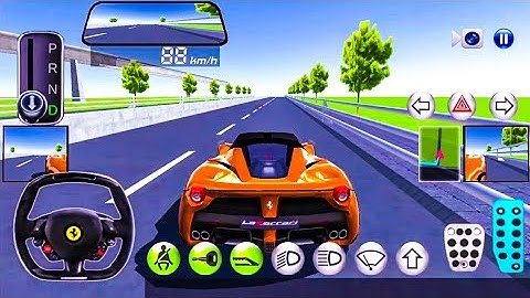 3D Driving Class Speed Car Games! Flying and Unlock Car! New Update  Completed Android Gameplay #26