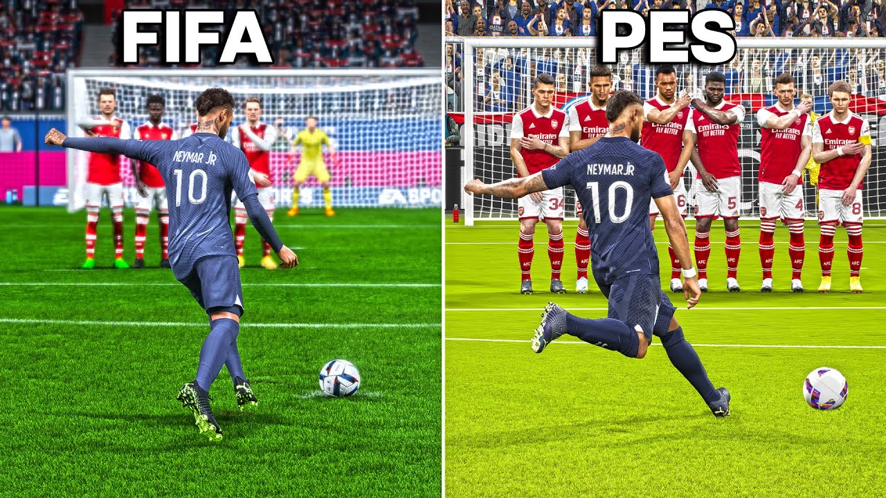 Неймар-младший, штрафные удары | ФИФА против ПЕС (2011-2023)