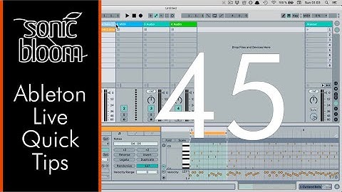 Ableton Live Quick Tips: Swiftly Adjust the Loop Braces in Clips or Arrangement View