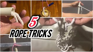 Smart & Easy DIY Rope Tricks 5 That Actually Work!!   #smart #easy #diy #trick