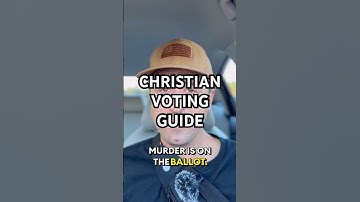 ❓HOW Should Christians VOTE? ✝️ #Vote #Election #God #Christian #Jesus #Shorts #Righteousness #FYP