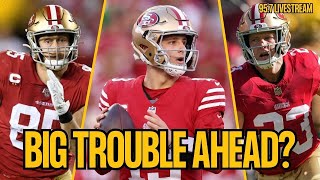 49ers Face Browns this Weekend | Warriors fall to Rockets 104-100! | 95.7 The Game Live Stream 11-28 @957thegame