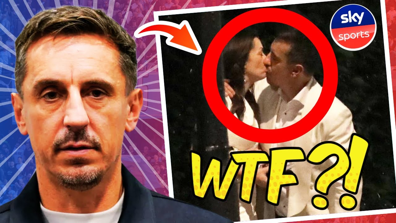 Gary Neville Caught Cheating By Angry British White Men 😳