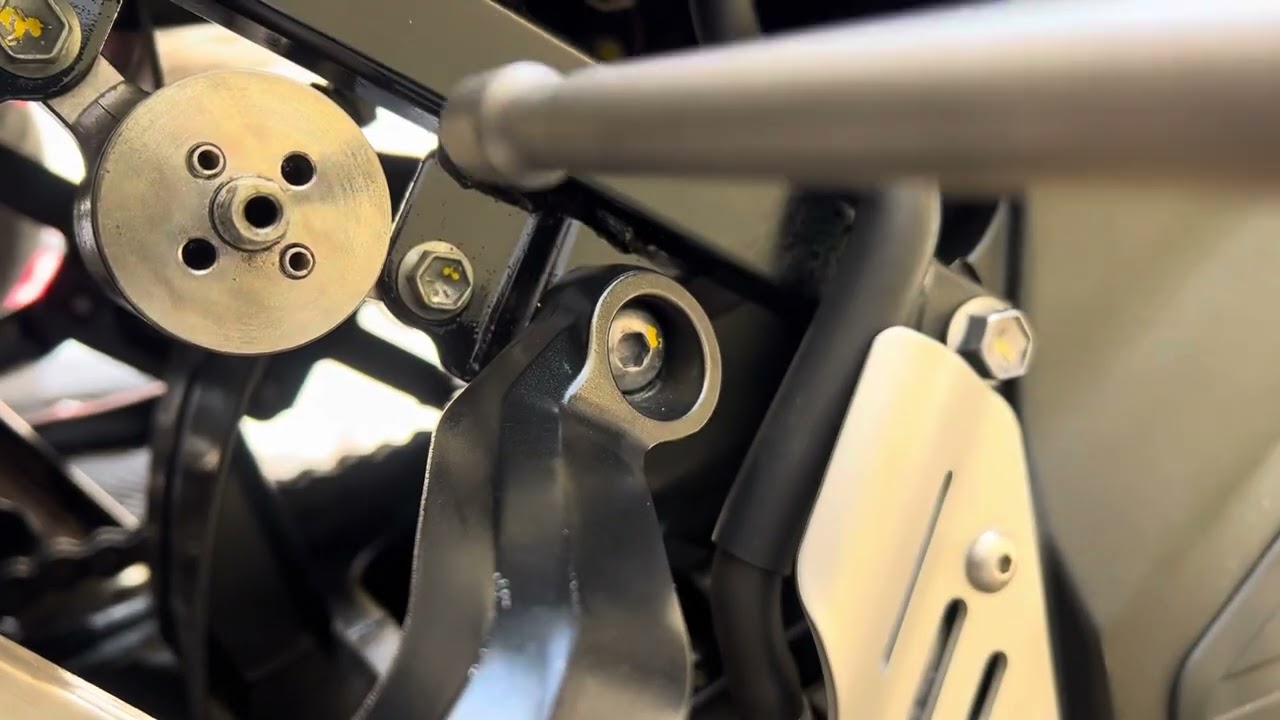 Como destravar a pré carga do amortecedor pro link Suzuki vstrom 1000/650