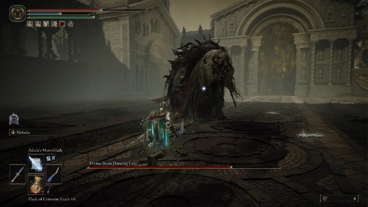 Divine Beast Dancing Lion - Carian Knight build