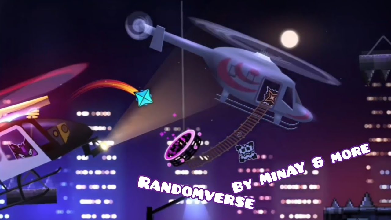 (DAILY) Geometry Dash "Randomverse" (Insane, All 2 Coins) by MinAY & more