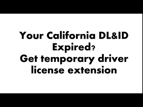 Video: Bagaimana cara mendapatkan ID sementara di California?