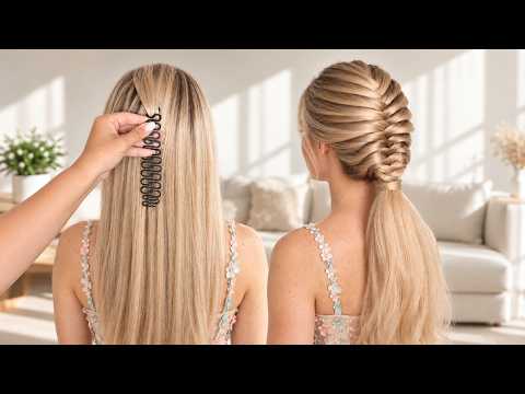 Fake a Fishtail Braid