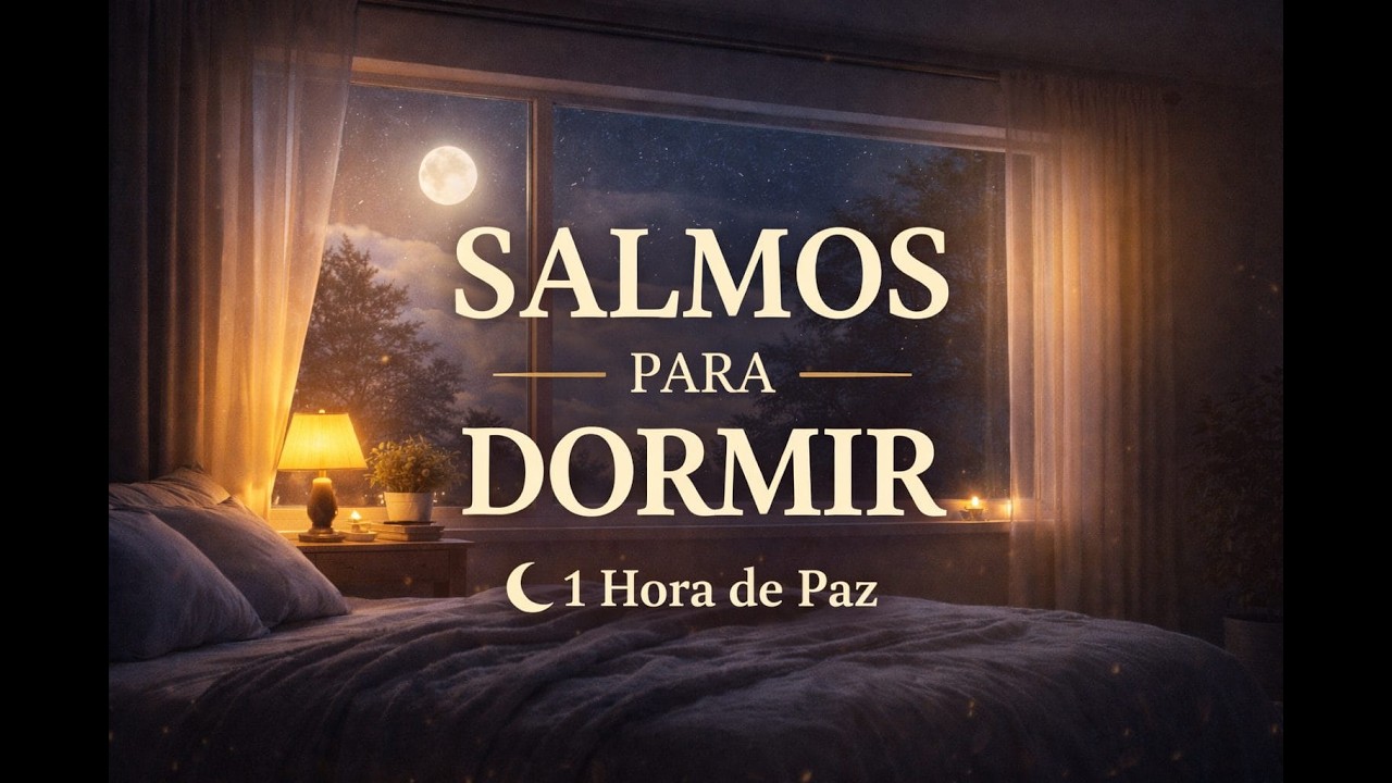 Salmos para Dormir en Paz 🌙 1 Hora de Protección, Descanso y Presencia de Dios
