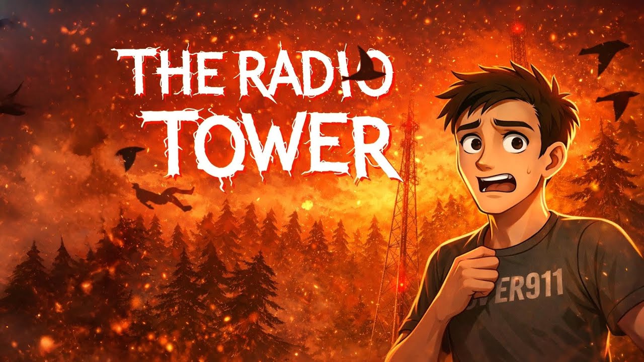 Я ЗАСТРЯЛ НА ВЫШКЕ С МОНСТРОМ в The Radio Tower