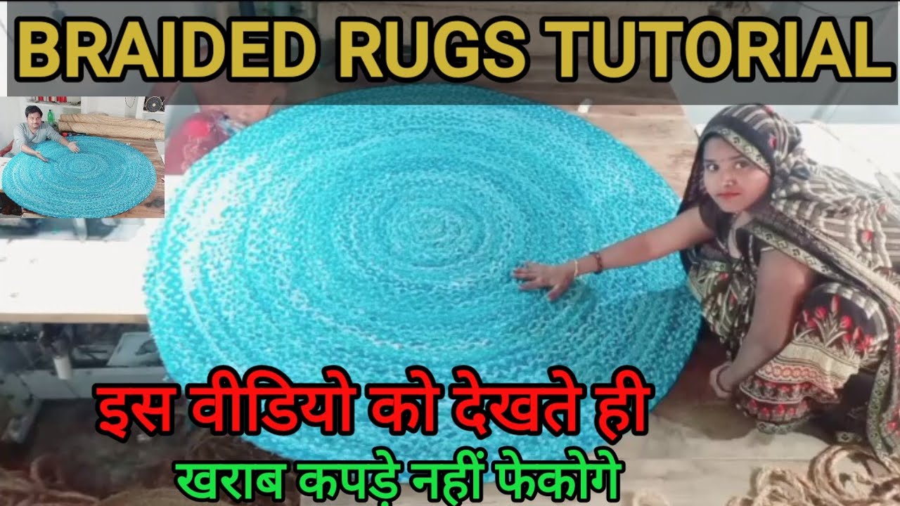 How do you make a yarn braided rug 2023 youtube video YouTube