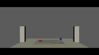 Bouncing Balls Colliding by Jake Metzgar