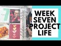 Process Video - Project Life Week SEVEN - Ali Edwards 6x8 Album