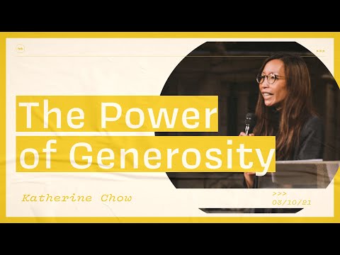 The Power of Generosity – Katherine Chow | HTB Live Stream
