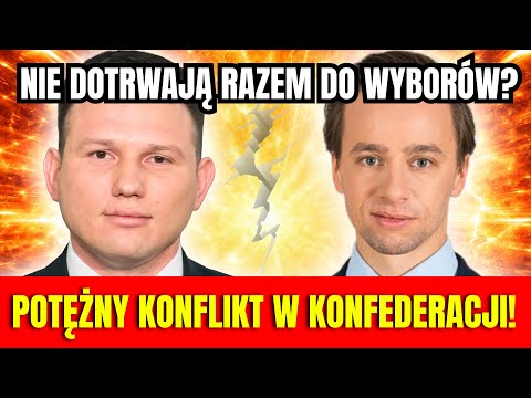 Konfederacja could really COLLAPSE! Mentzen and Bosak’s relationship barely EXISTS!