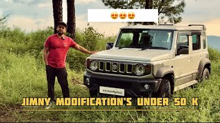 JIMNY Modifications Under 50K 😮| JIMNY MODIFICATION | | Doovi