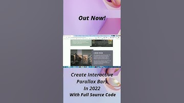 Cooming Soon! How to add interactive parallax bars effects gsap in 2022 by jishaansinghal