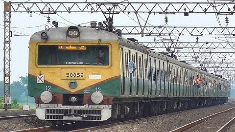 Electric Multiple Unit Or EMU Train || 37831 Howrah-Barddhaman Local || Eastern Railways