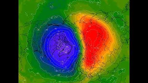 GFS 00z 10hPa stratosphere animation. 20/11/2019