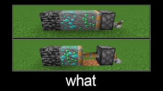 Minecraft wait what meme part 67 (diamond + emerald =?)