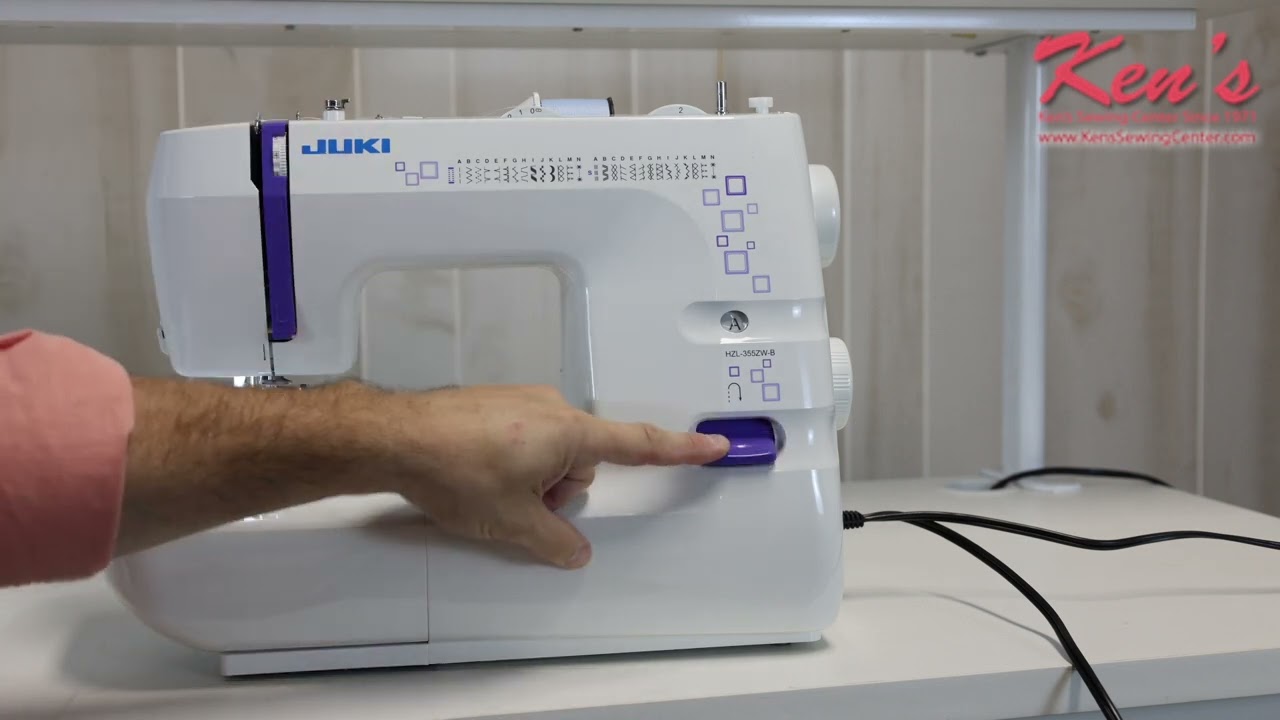 Juki HZL-35zwb Sewing Machine Feature Overview - YouTube