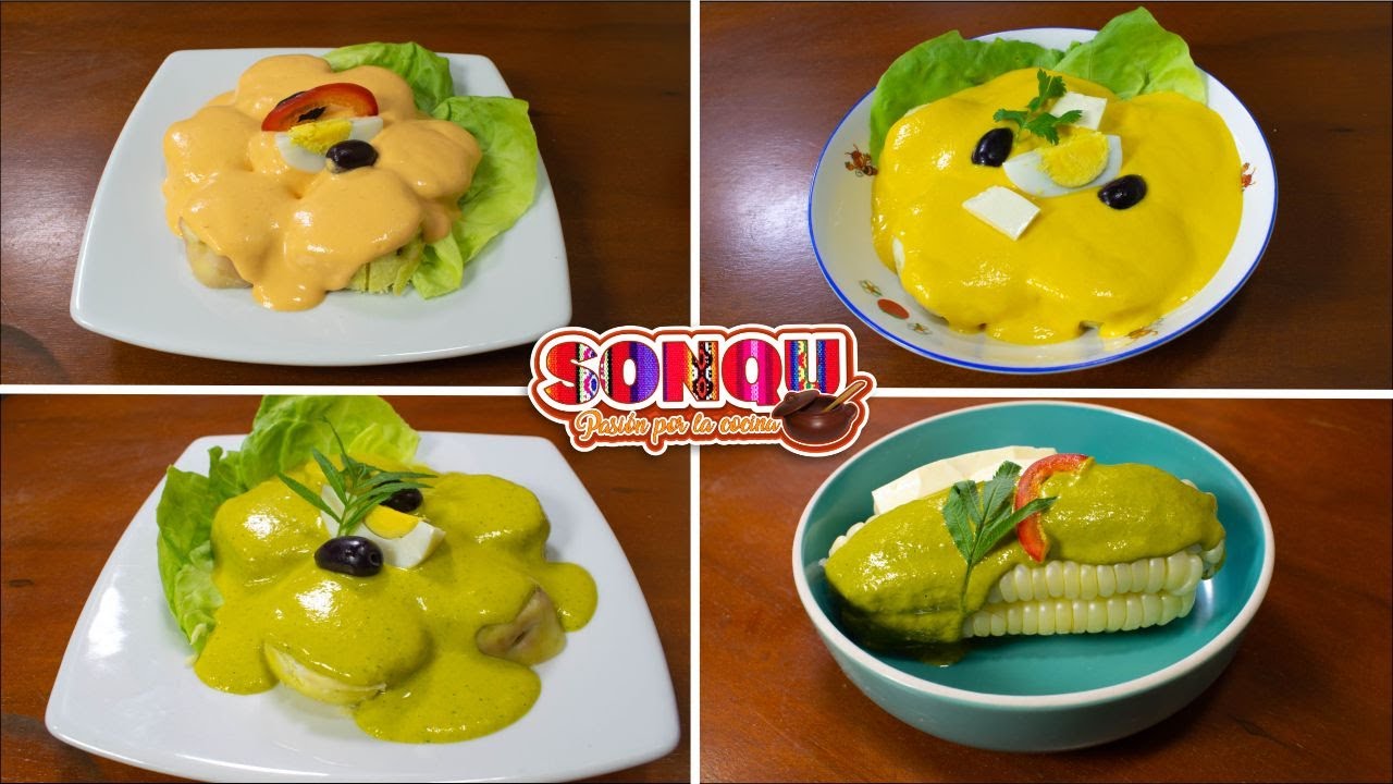 4 CREMAS CLÁSICAS! Huancaína, Rocoto, Ocopa y crema de Huacatay 🤩🤤😋