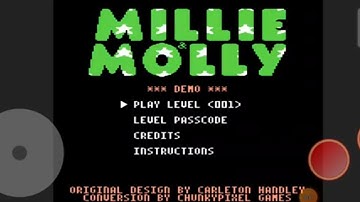 Millie & Molly (Atari 7800 Homebrew on Android Device via Argon app)