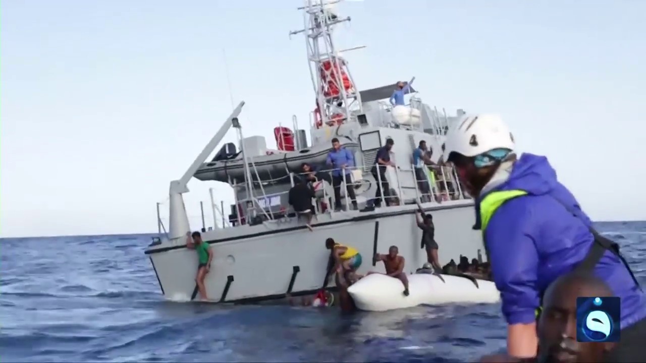 مهاجرون نيجيريون يقيمون دعوى ضد إيطاليا لمساعدتها خفر السواحل الليبي