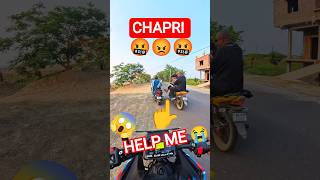 Random Chapri Rider Wrong With Girl 🤬🤬 Road Rage | Scooty Crash 😭😭 #cops #girl #shorts