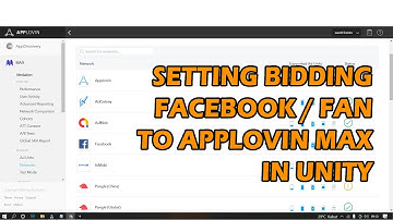 Bidding Fan to Applovin Max In Unity