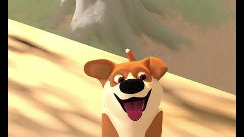 Dog friendly walking / 3D Animation / Douglas the corgi rig