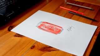 Coca- Cola - Speed Drawing By Portretka