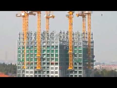 The Chinese build a 57-story skyscraper in 19 days