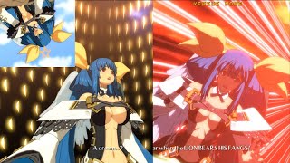 All Instant Kill on Dizzy (Without Shirt Panel) | Guilty Gear Xrd REV 2