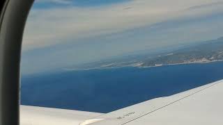 Decolagem de Madrid para Barcelona. Voo Air Europa  Boeing 787-9. Setembro 2025. Licamaria. 