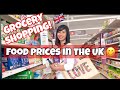 How much are the food prices in the UK ( Grocery shopping in Oxford City )