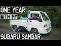 One Year! (And One Month) Living With My Subaru Sambar Japanese Kei Truck!