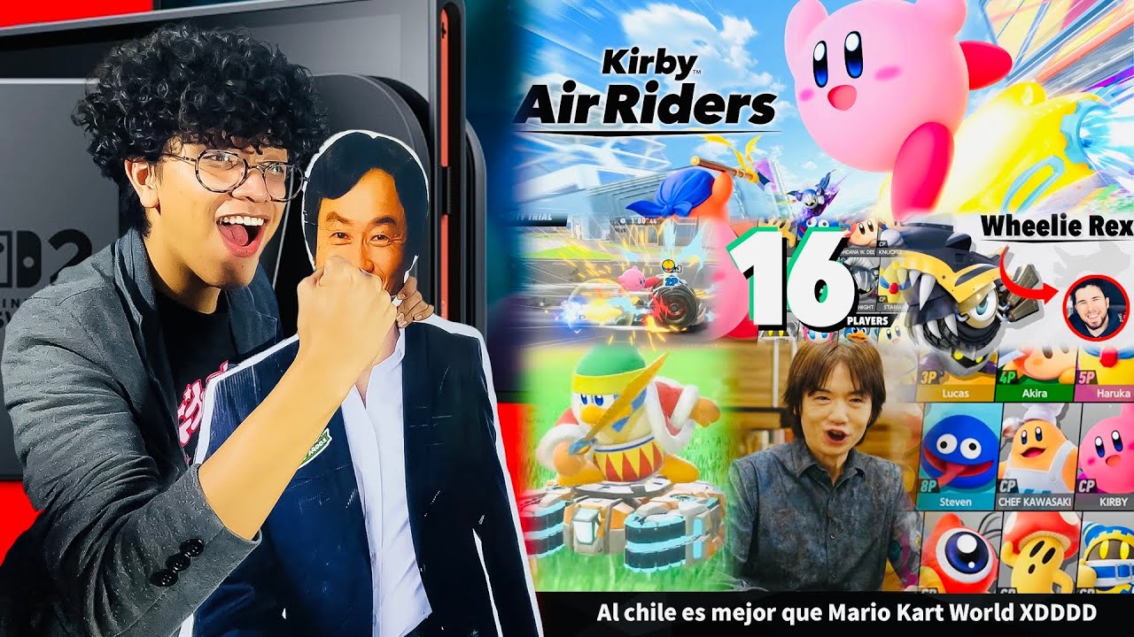 ¡EL NUEVO SMASH! Reaccion KIRBY AIR RIDERS Direct, Sakurai volvio, City Trial2, Roaster y Story Mode