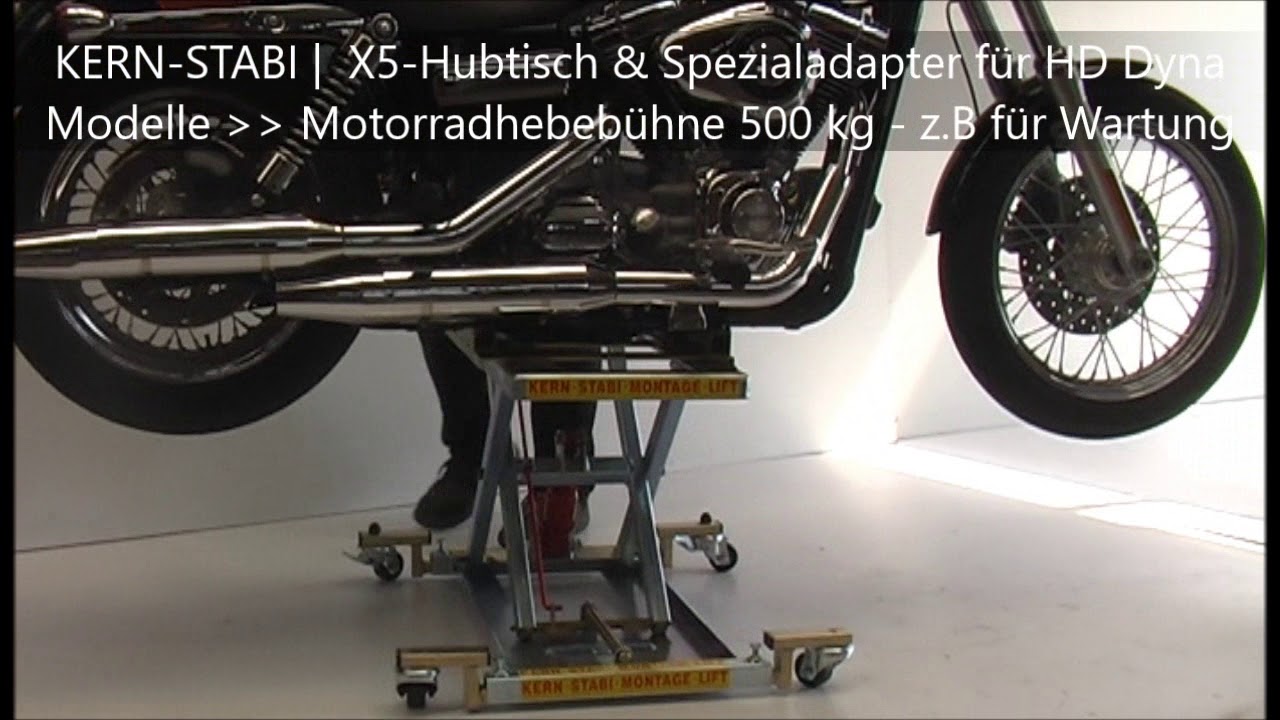 KERN-STABI Motorradtechnik  Hubtisch / Hydraulik-Heber